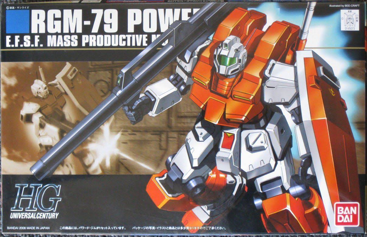 Gundam RGM-79 Powered GM HGUC 1/144 Scale