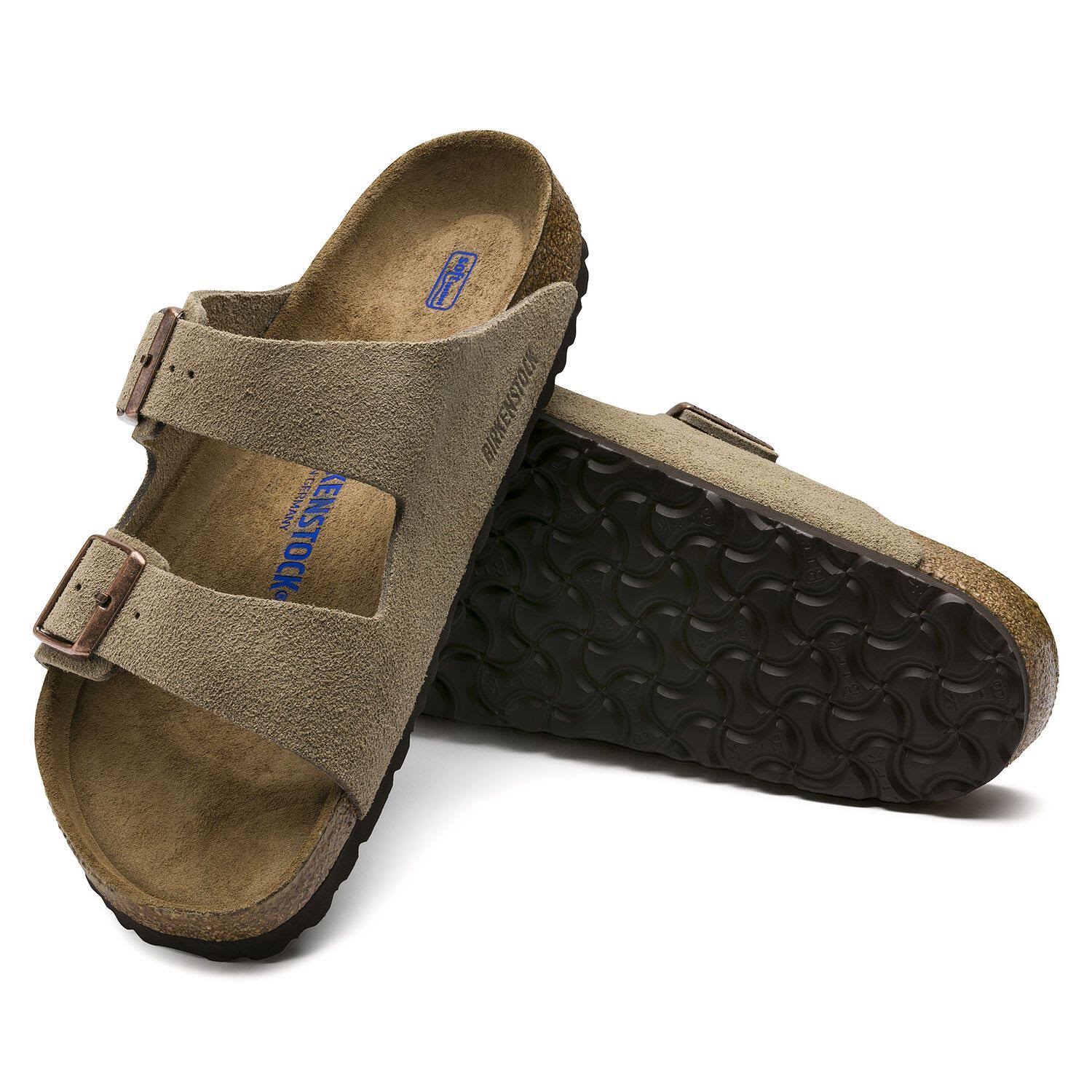 Birkenstock Arizona Soft Footbed (Taupe Suede)