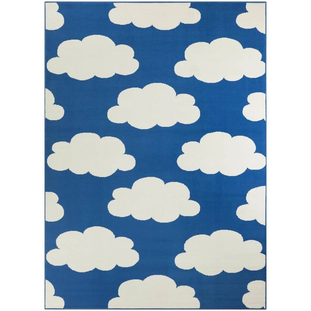 Hearthstone Cloud Area Rug - Blue - Size: 3&11x22 x 5&7x22