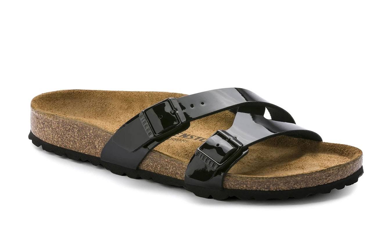 Birkenstock Yao Balance BF Black Patent Narrow - Unisex - Shoes Birkenstock - Black - 1013272 - Black Friday Sale - Size: