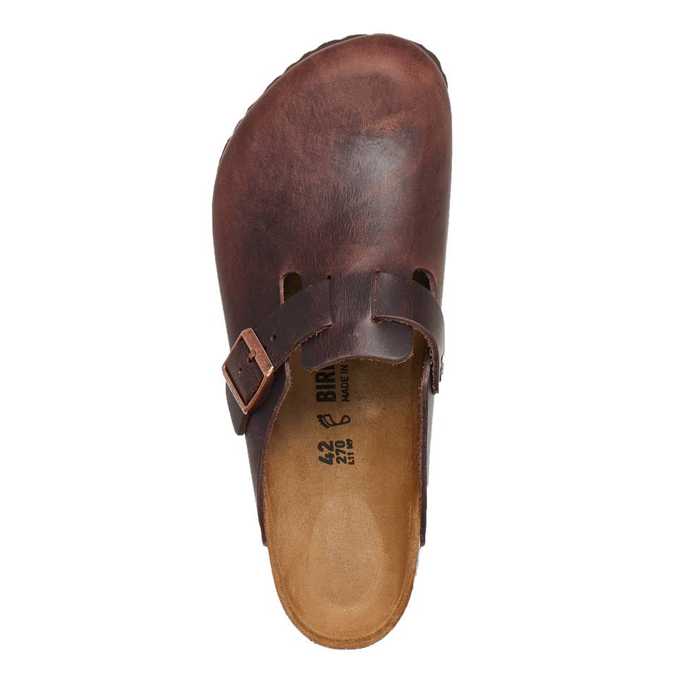 Birkenstock Leather Clogs | Boston, Habana