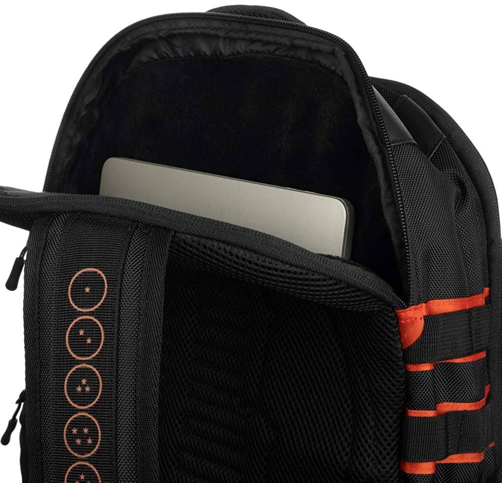 Dragon Ball Z Backpack Built Up Laptop Backpack - Black