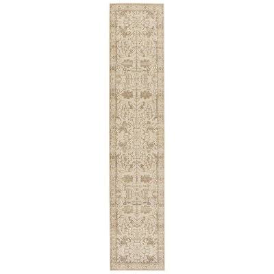 Mcclung Power Loom Cream/Taupe Rock Rug Birch Lane Rug Size: Runner 2&6x22 x 12&