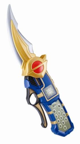 Power Rangers Mystic Force Solar Cell Morpher Blue Bandai Box