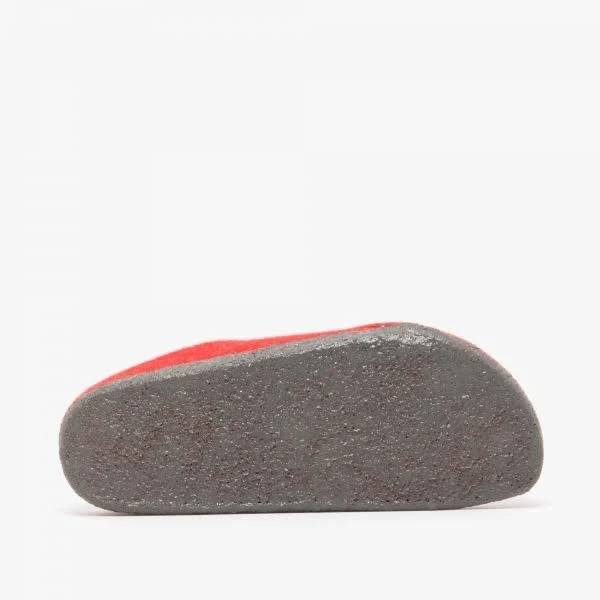 Birkenstock Zermatt 1014936 (Nar) Ladies Felt Clog Slippers Red: EU 38