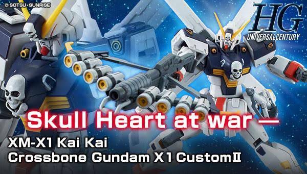 *Bandai HGUC 1/144 Crossbone Gundam X1 Kai Kai