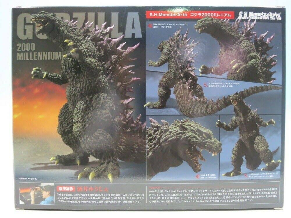 S.H.MonsterArts Godzilla 2000 Millennium Action Figure Bandai Tamashii Nations