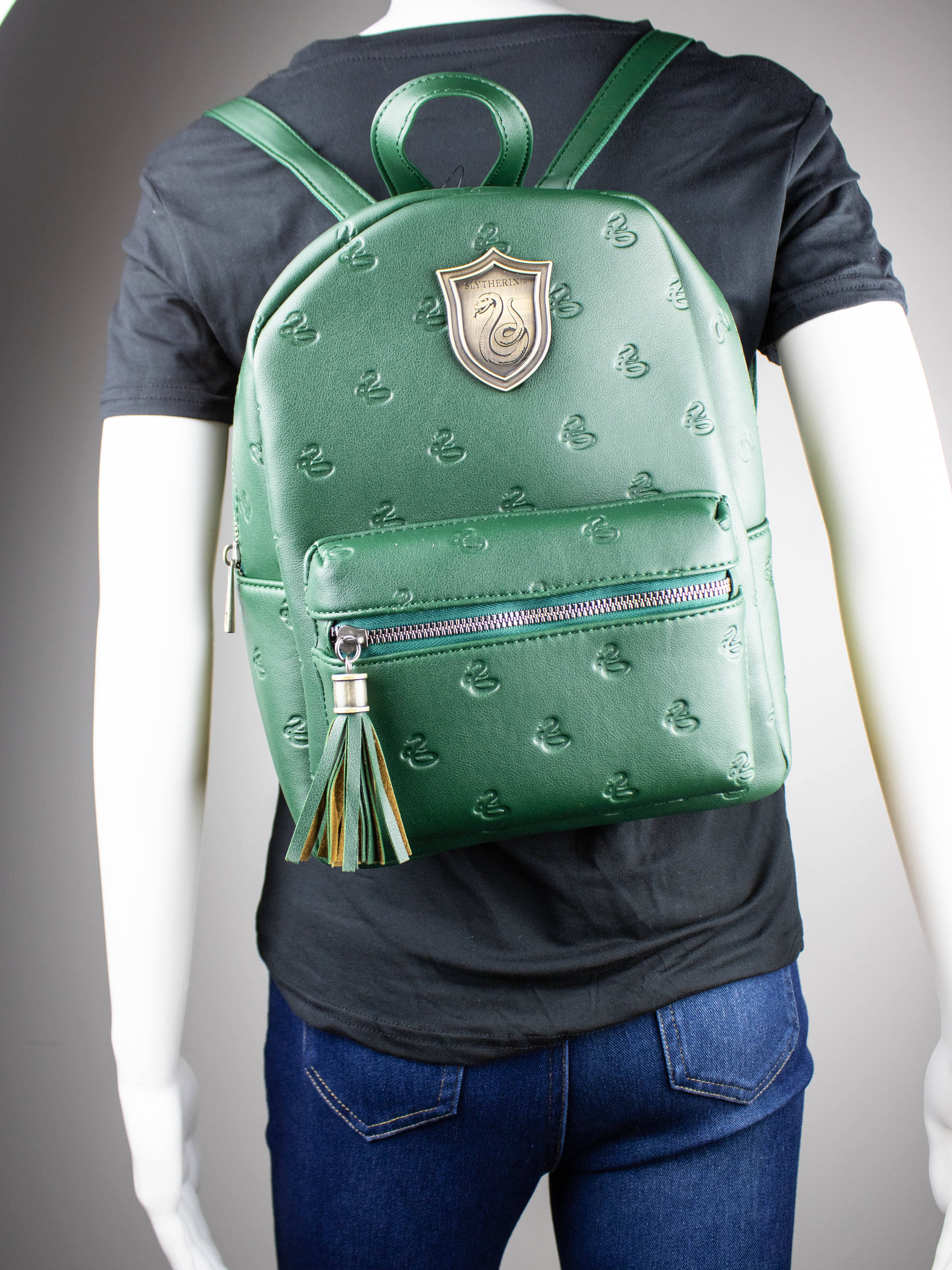 Harry Potter Slytherin Quilted Mini Backpack