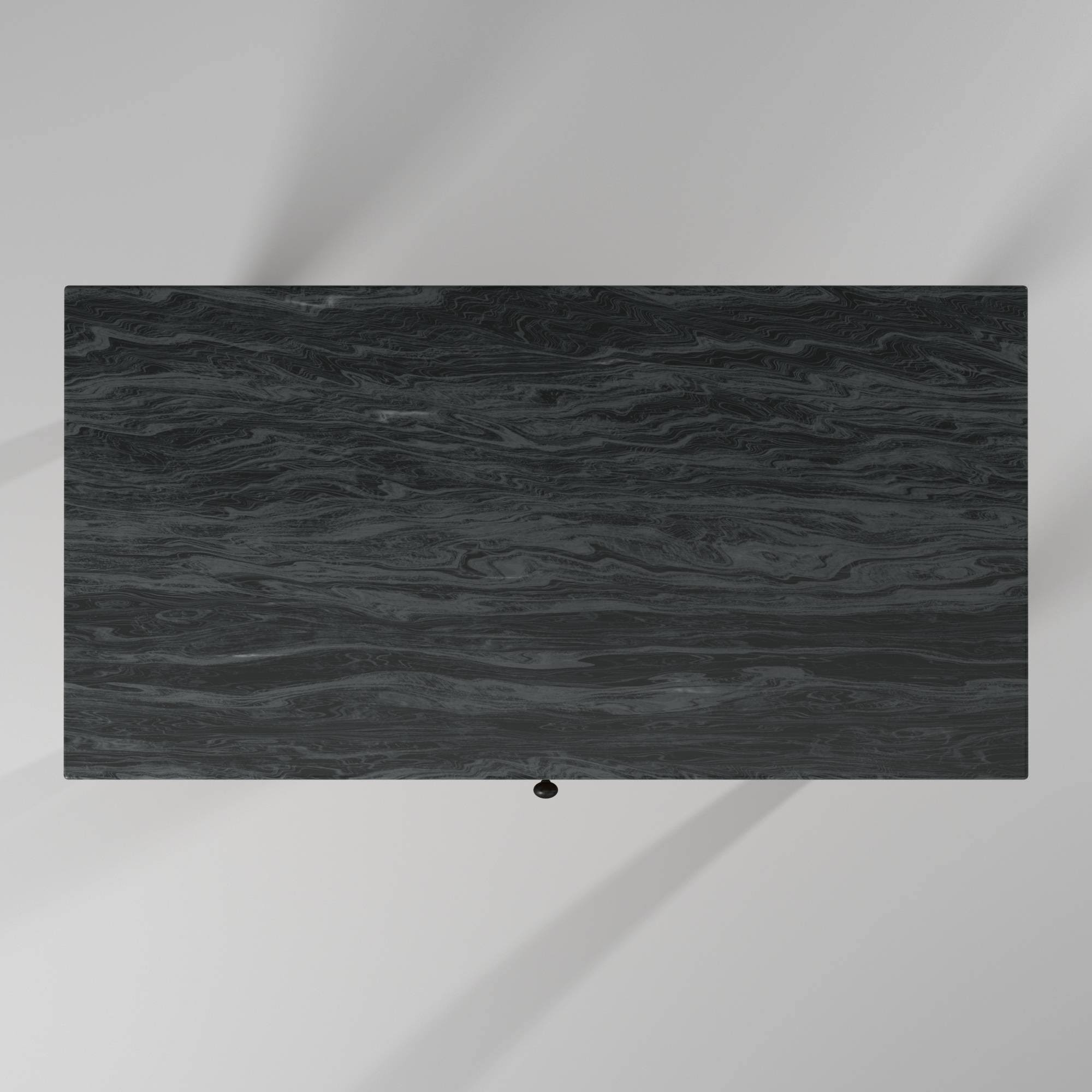 Picket House Furnishings Melony Desk with Marble Top in Grey