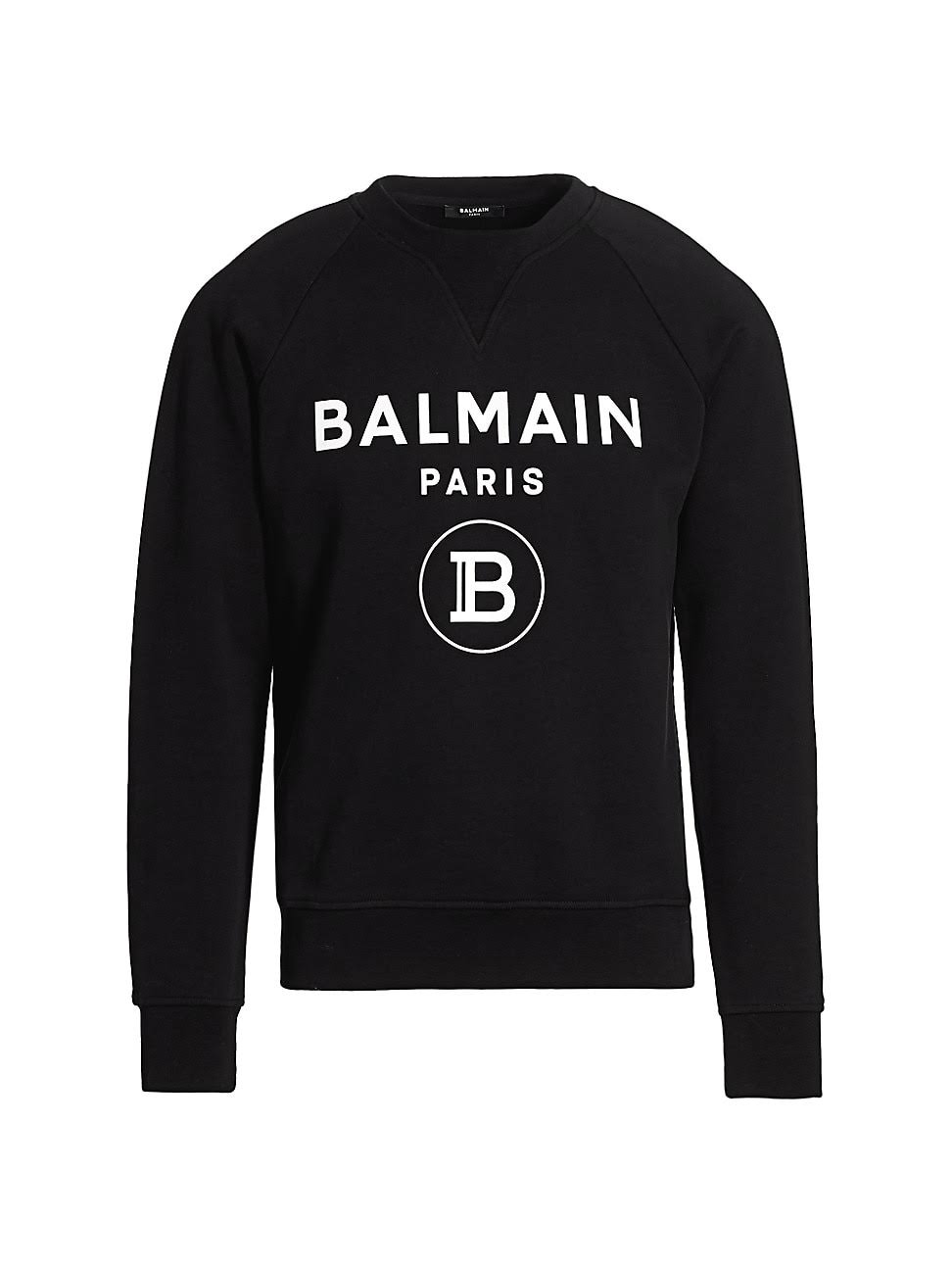 Balmain Black & White Logo Sweatshirt