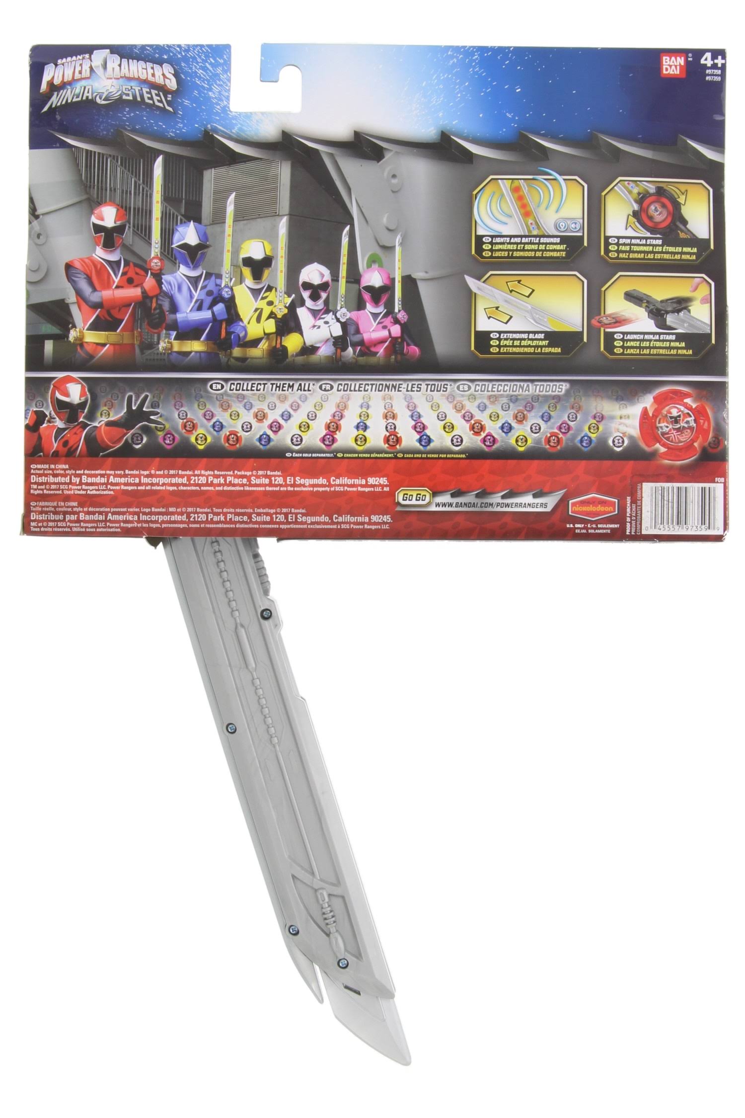 Power Rangers Ninja Steel Ninja Battle Set