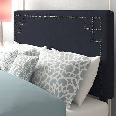 Mcardle Upholstered Panel Headboard Birch Lane Size: California King, Upholstery Color: Conifer Green