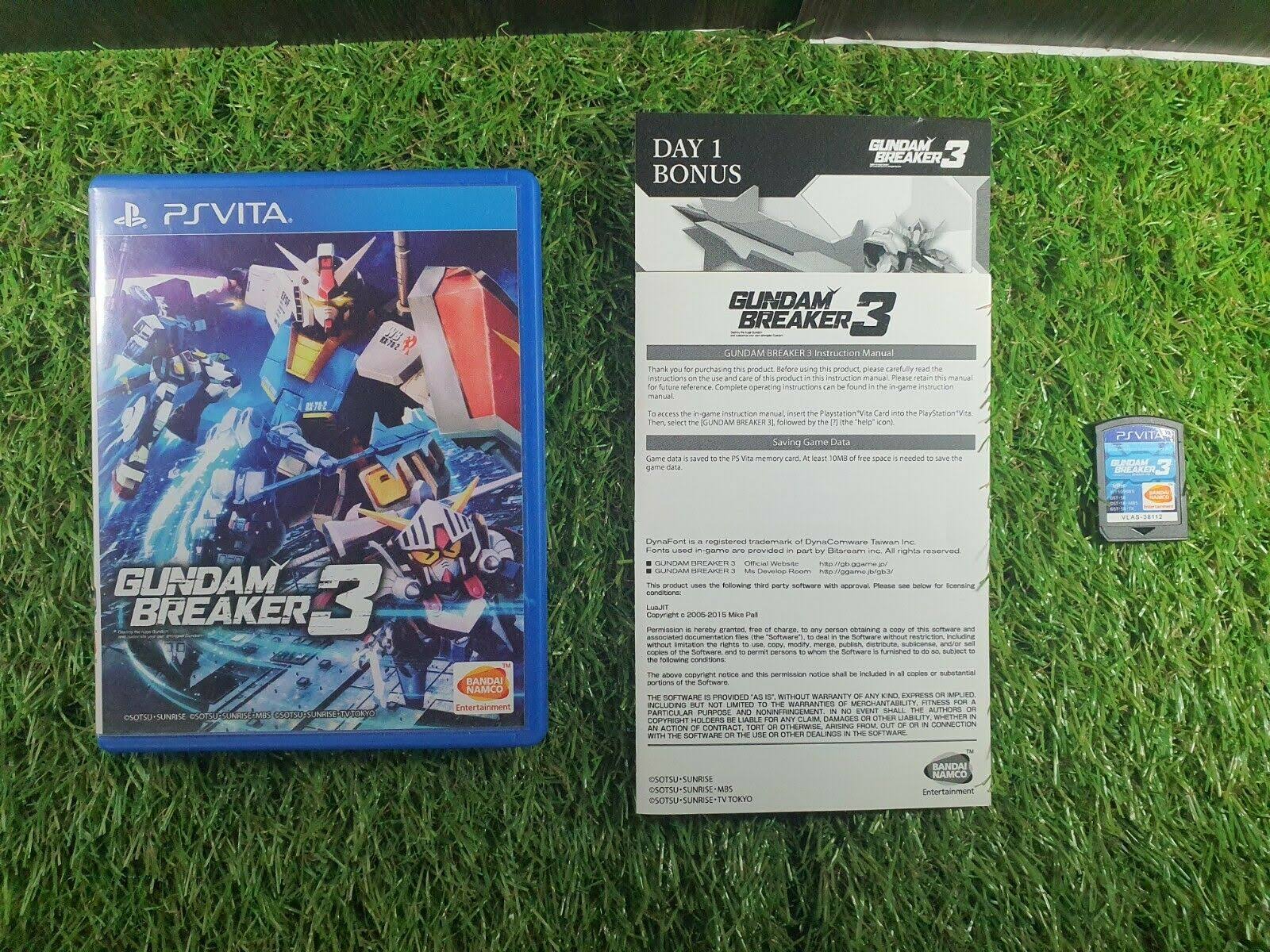 Gundam Breaker 3 (English Subs) for PlayStation Vita [PS Vita]