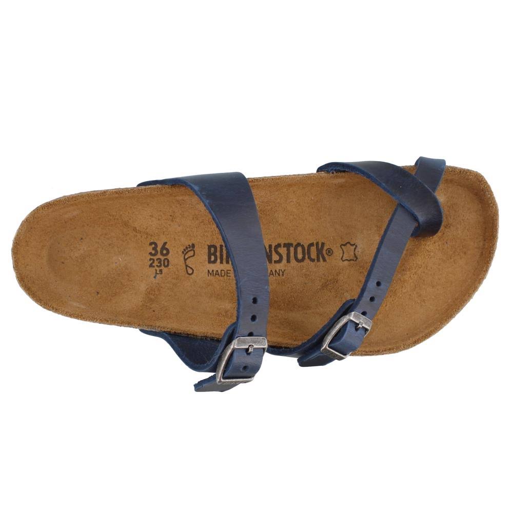Birkenstock Women's Mayari Sandal - 36 - Blue Oiled Leather