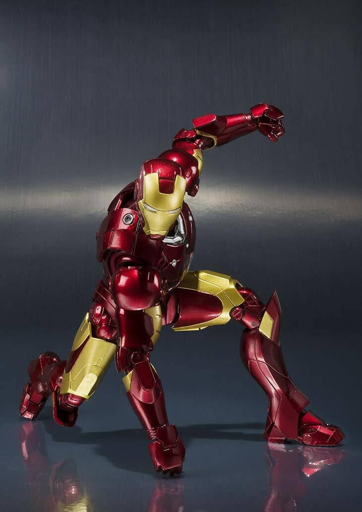 S.H.Figuarts Iron Man Mark 3 155mm PVC Figure