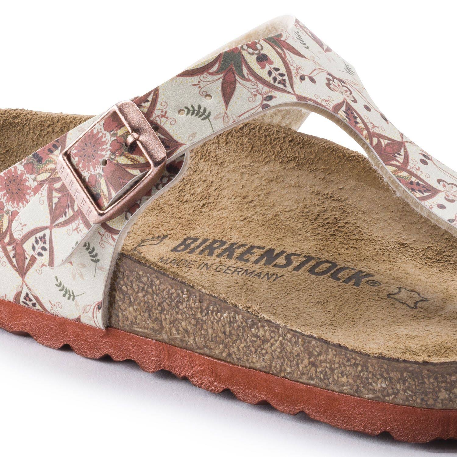 Birkenstock Gizeh Boho Flowers Earth Red 36 / Regular