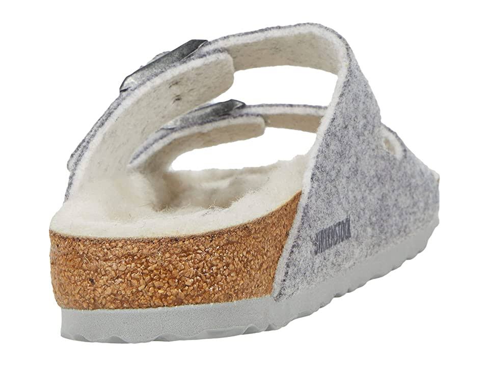 Birkenstock Arizona Wool Sandal Women's, Light Gray, 42