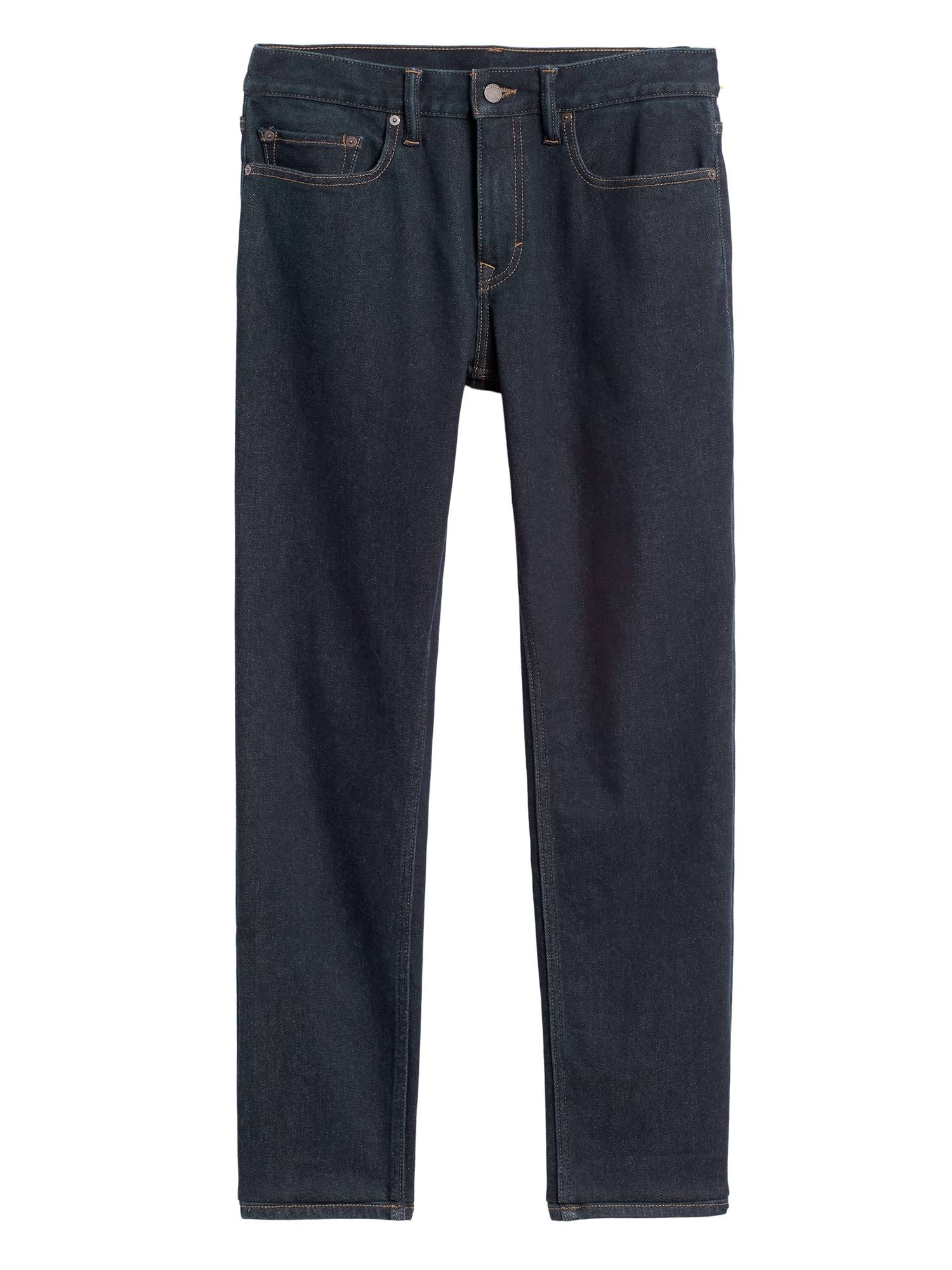 Banana Republic Men's Straight Legacy Jean Rinse Dark Wash Size 30W 32L