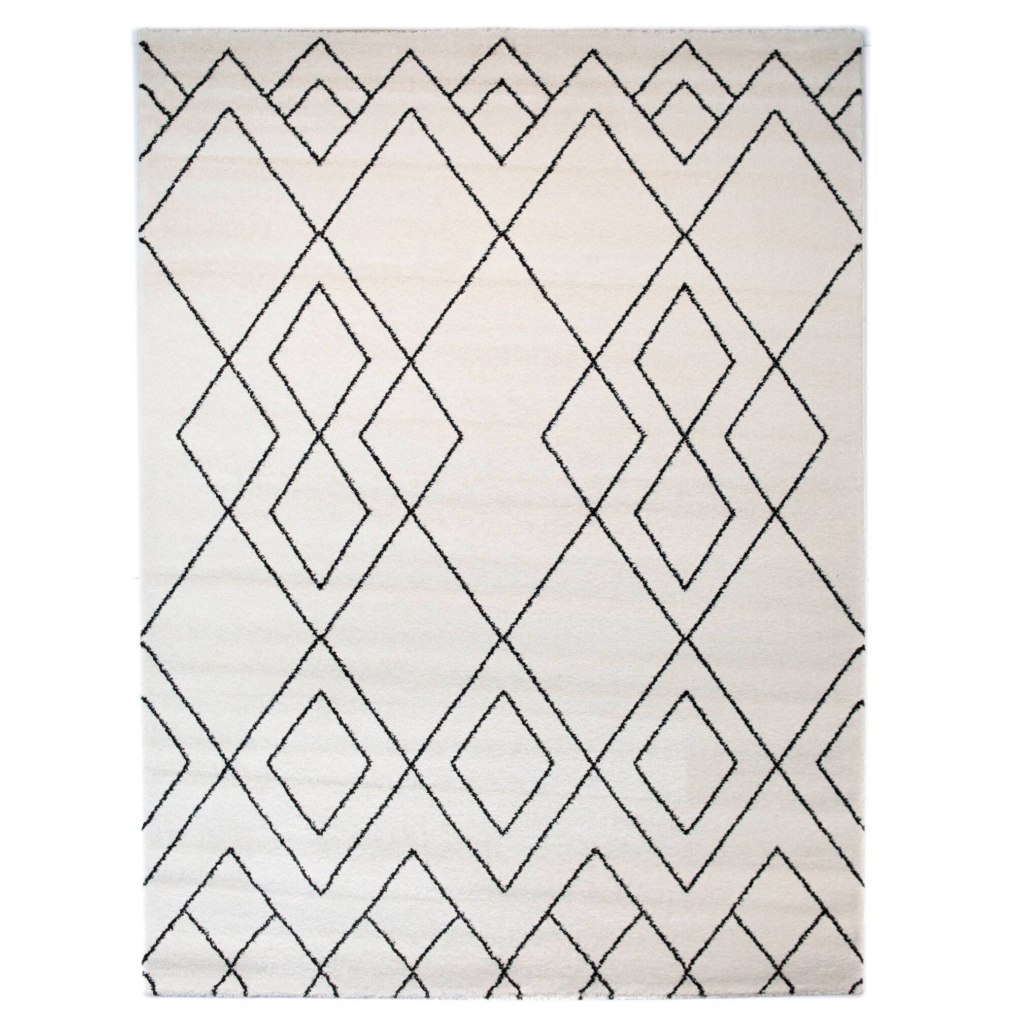 Carson Carrington Isgarde Diamond Indoor Area Rug - 7&10x22 x 10& - Grey