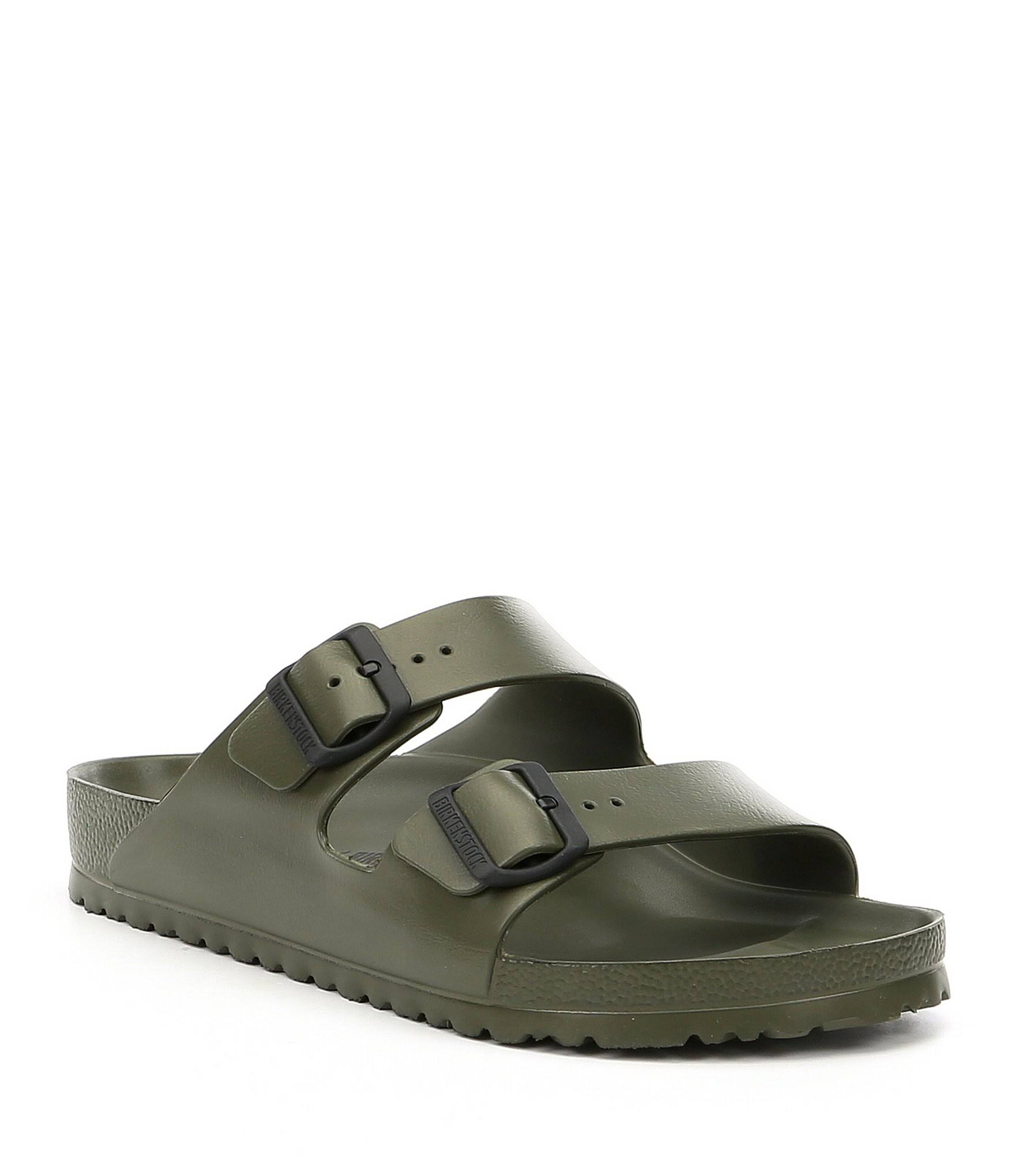 Birkenstock Men's Men's Arizona Buckle-Strap Sandals - Green - Size 11