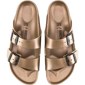 Birkenstock Women's Arizona Essentials EVA Sandals, Size: 7.0, Metallic Copper