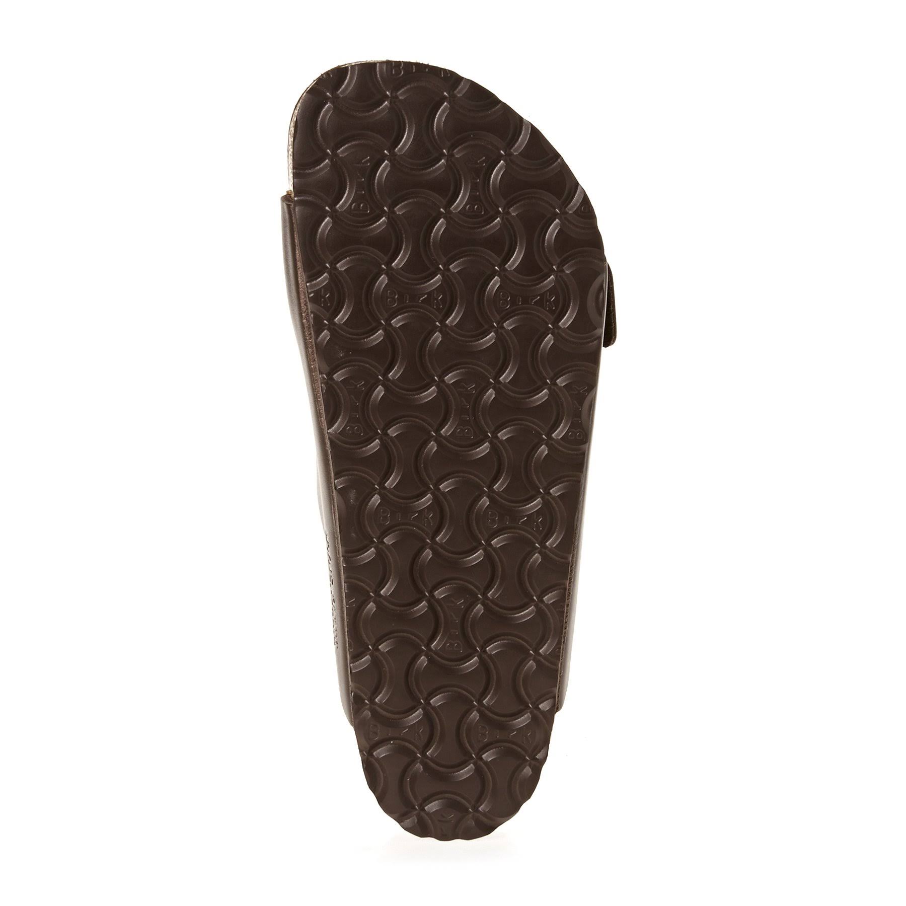 Birkenstock Leather Sandals Arizona Dark Brown / 40