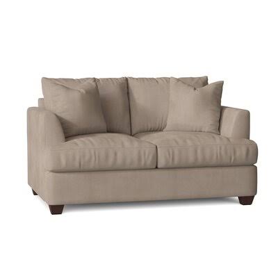 Kenna 63x22 Recessed Arm Loveseat Birch Lane Body Fabric: Tina Oyster