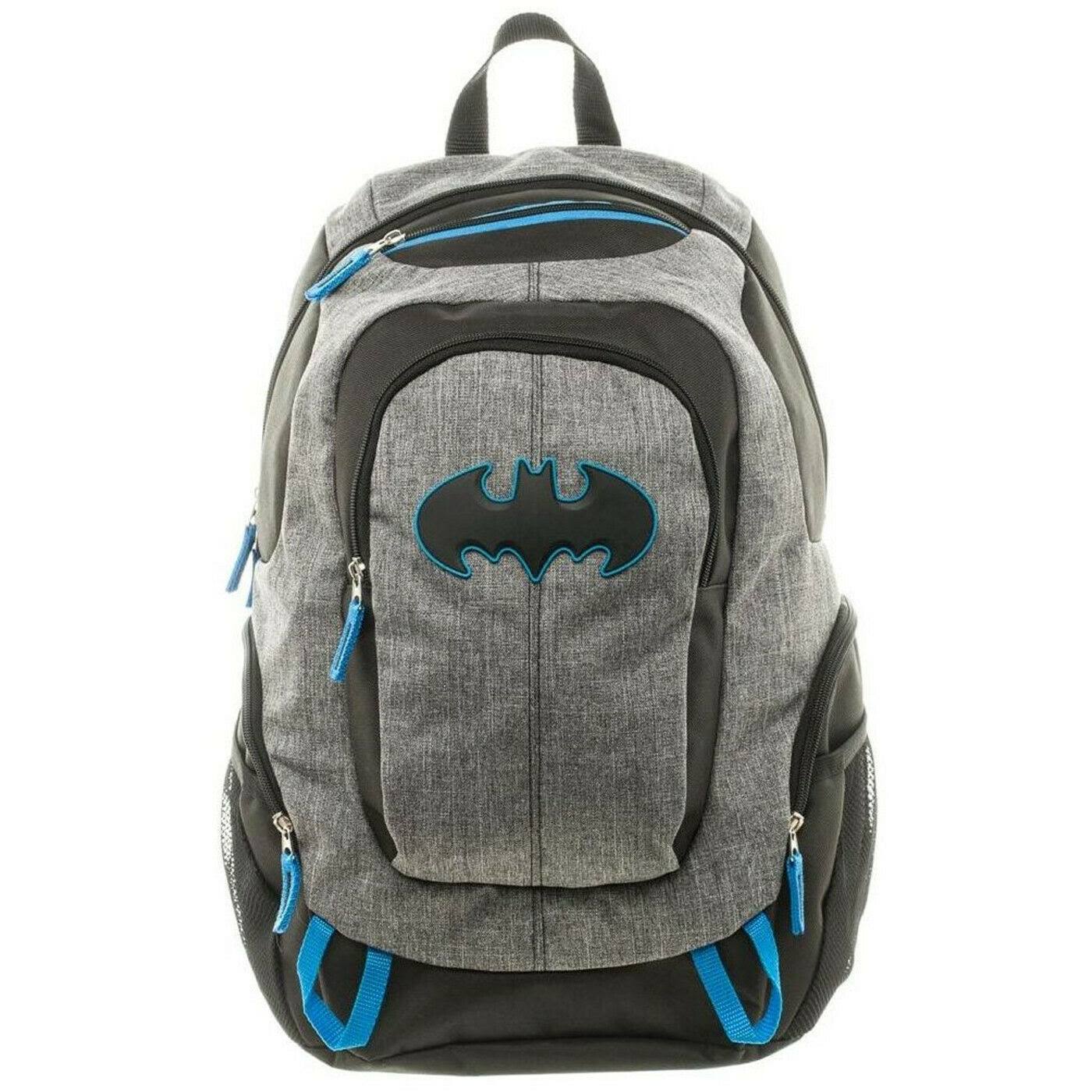 DC Comics Batman Backpack Dark Knight Heavy Duty Commuter Bag
