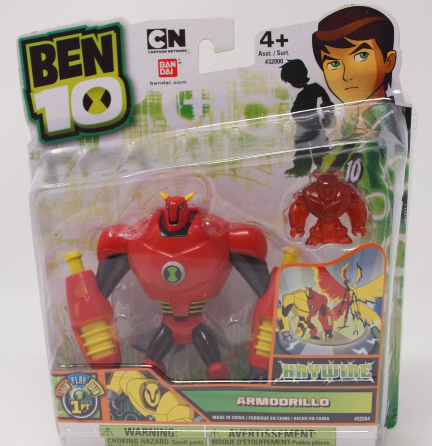 Ben 10 Haywire Armodrillo Action Figure