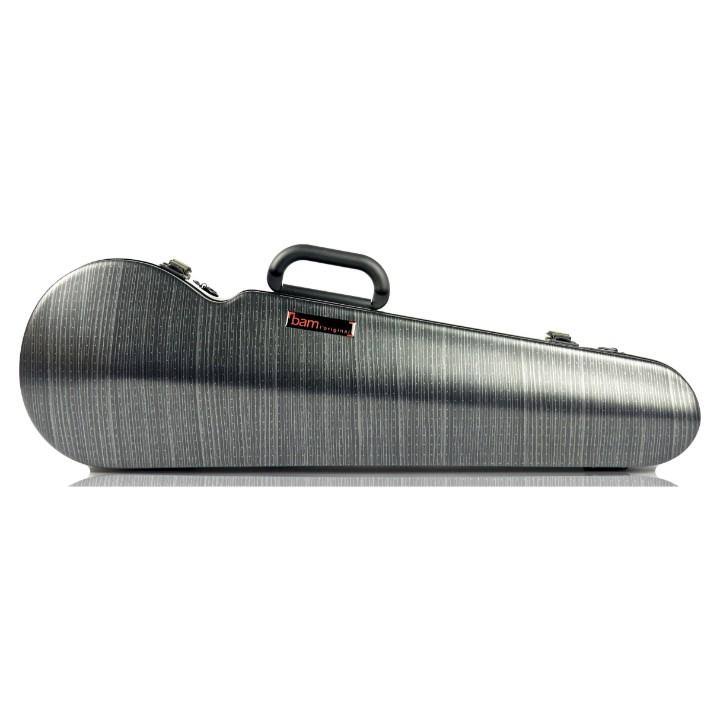 BAM Hightech Contoured Violin Case Lazure Black