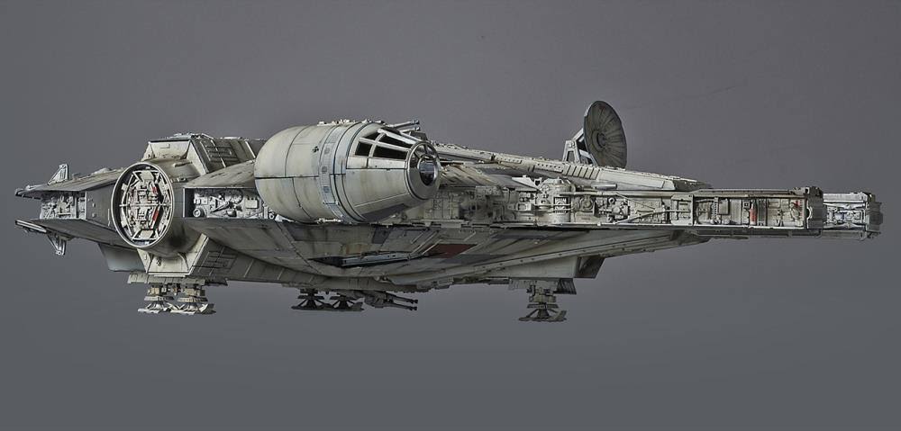 Millennium Falcon (Standard Ed.) 1/72 Perfect Grade Model Kit - Star Wars: A New Hope