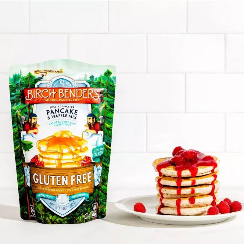 Birch Benders Sin Gluten Free Harina Pancake Hot Cake Waffle