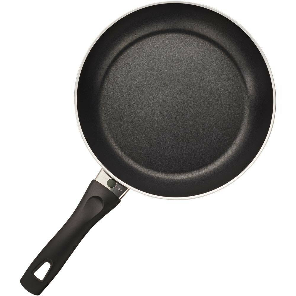 Ballarini Pisa Forged Aluminum 7 Piece Nonstick Cookware Set, Black