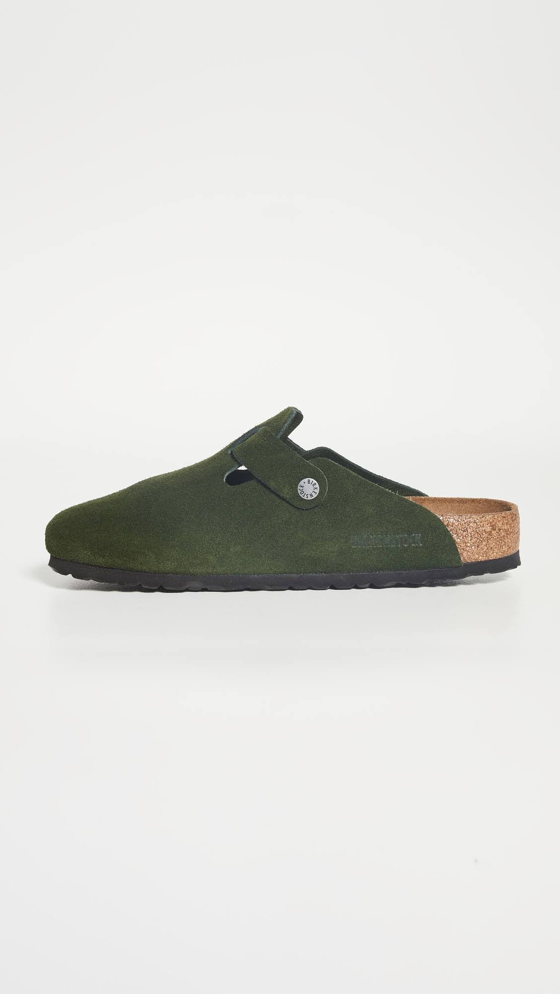 Birkenstock Boston Soft Footbed Clog, Mountain View Suede