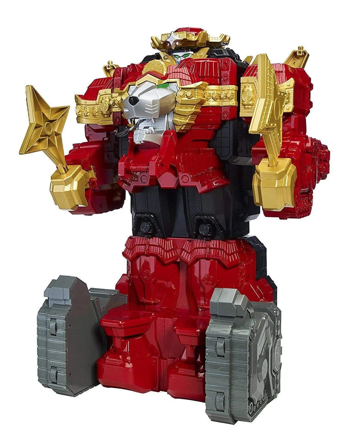 Power Rangers 43610 Ninja Steel Lion Fire Fortress Zord Playset