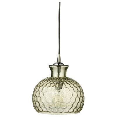 Oberon 1 - Light Single Dome Pendant Color: Taupe