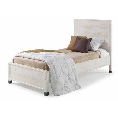 Elliot Platform Bed Color: Shabby White