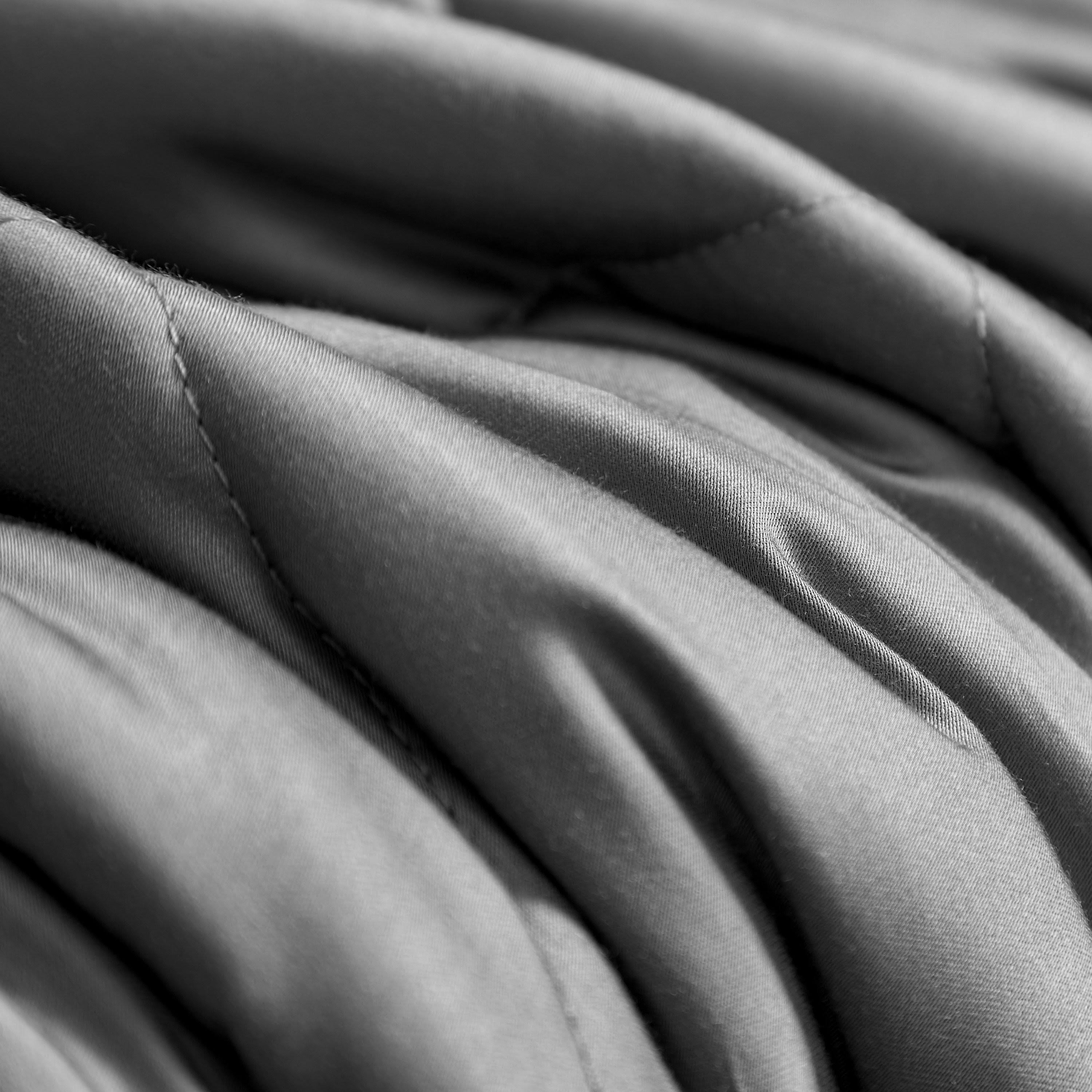 Rejuve Rayon from Bamboo Weighted Throw Blanket, Green, 10 lbs