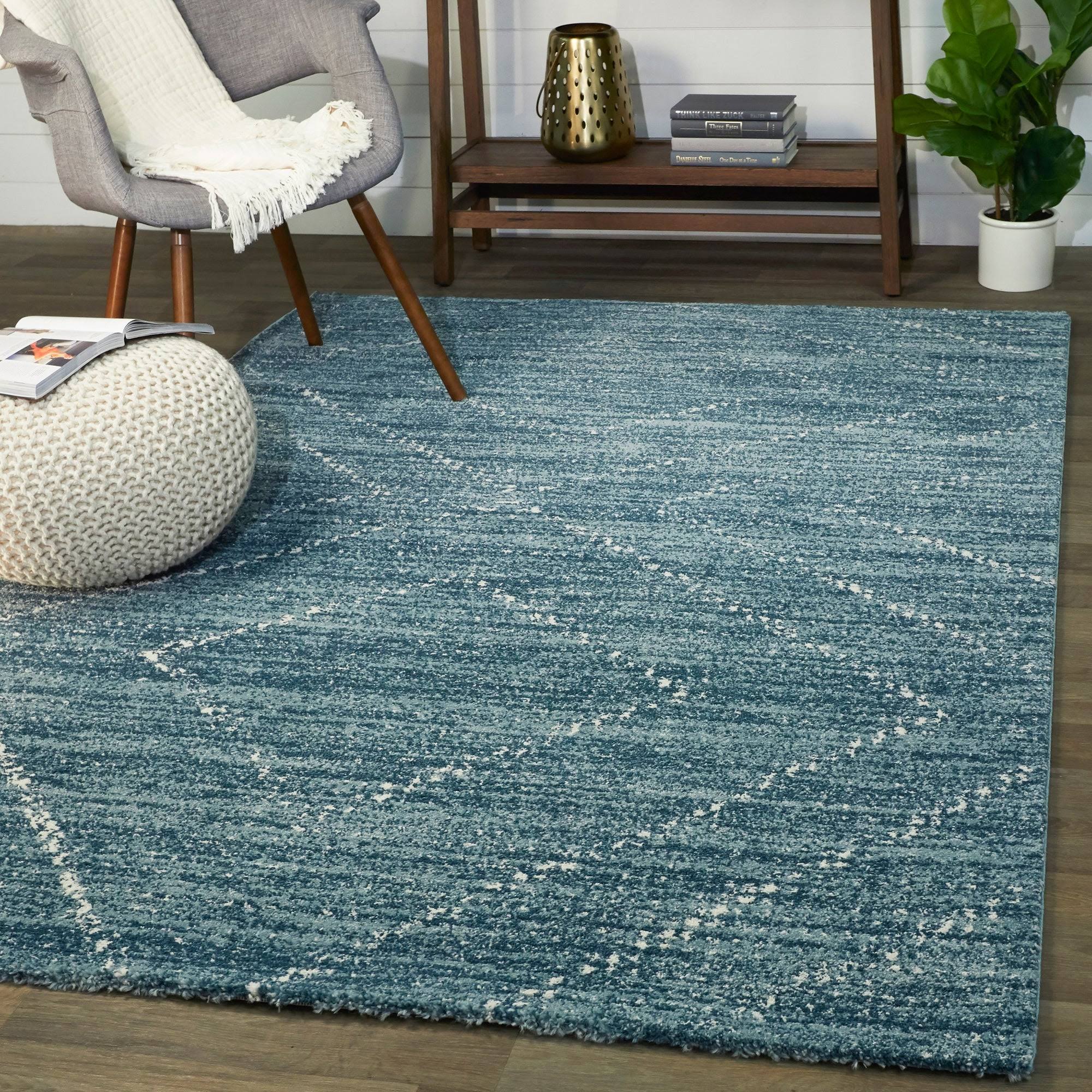 BALTA Sienna Grey 9 ft. x 12 ft. Geometric Area Rug