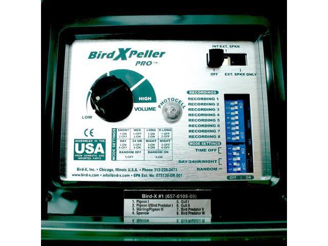 Bird-X Peller Pro Electronic Bird Repeller