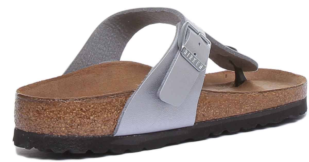 Birkenstock Sandals | Gizeh, Silver