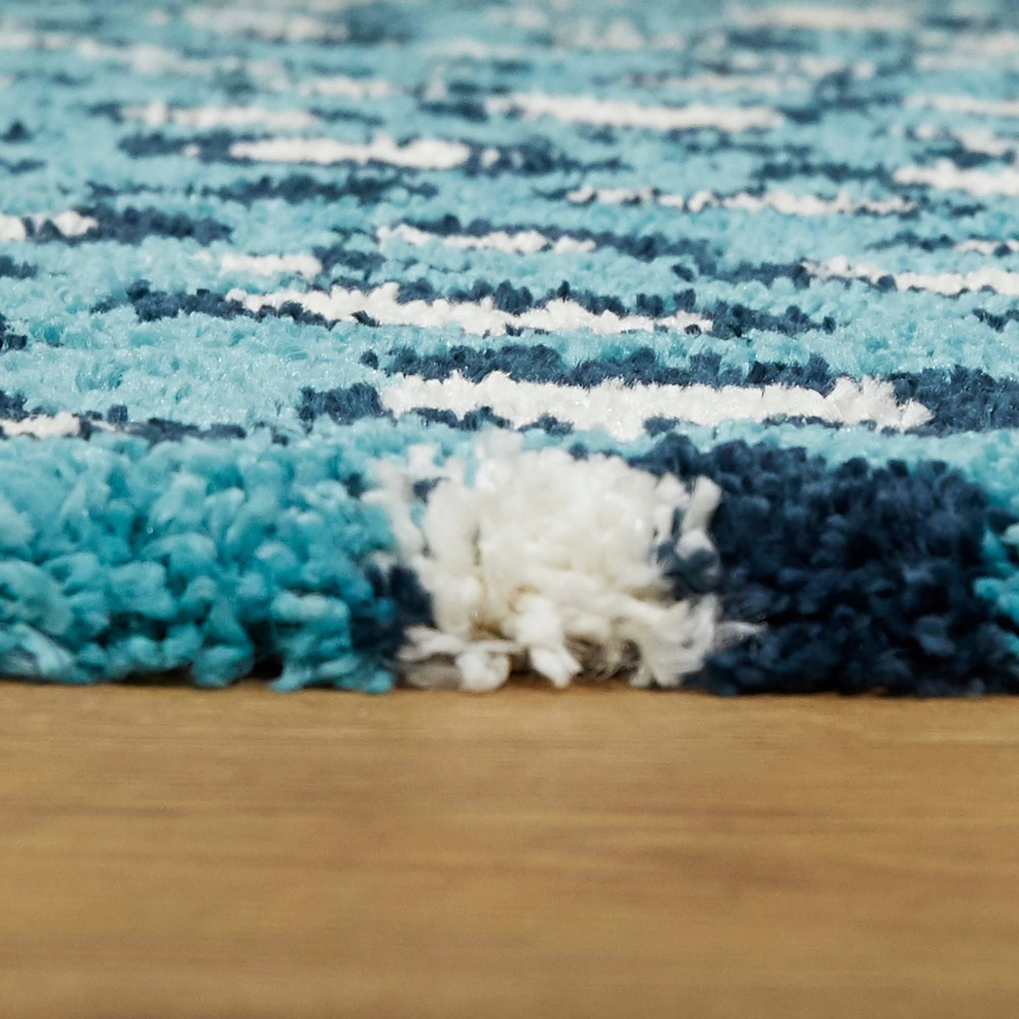 BALTA Alma Leopard Print Rust 5 ft. x 7 ft. Area Rug, Red