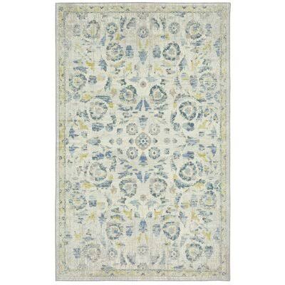 HELF Tufted Blue/Beige Rug August Grove Rug Size: Rectangle 10& x 14&