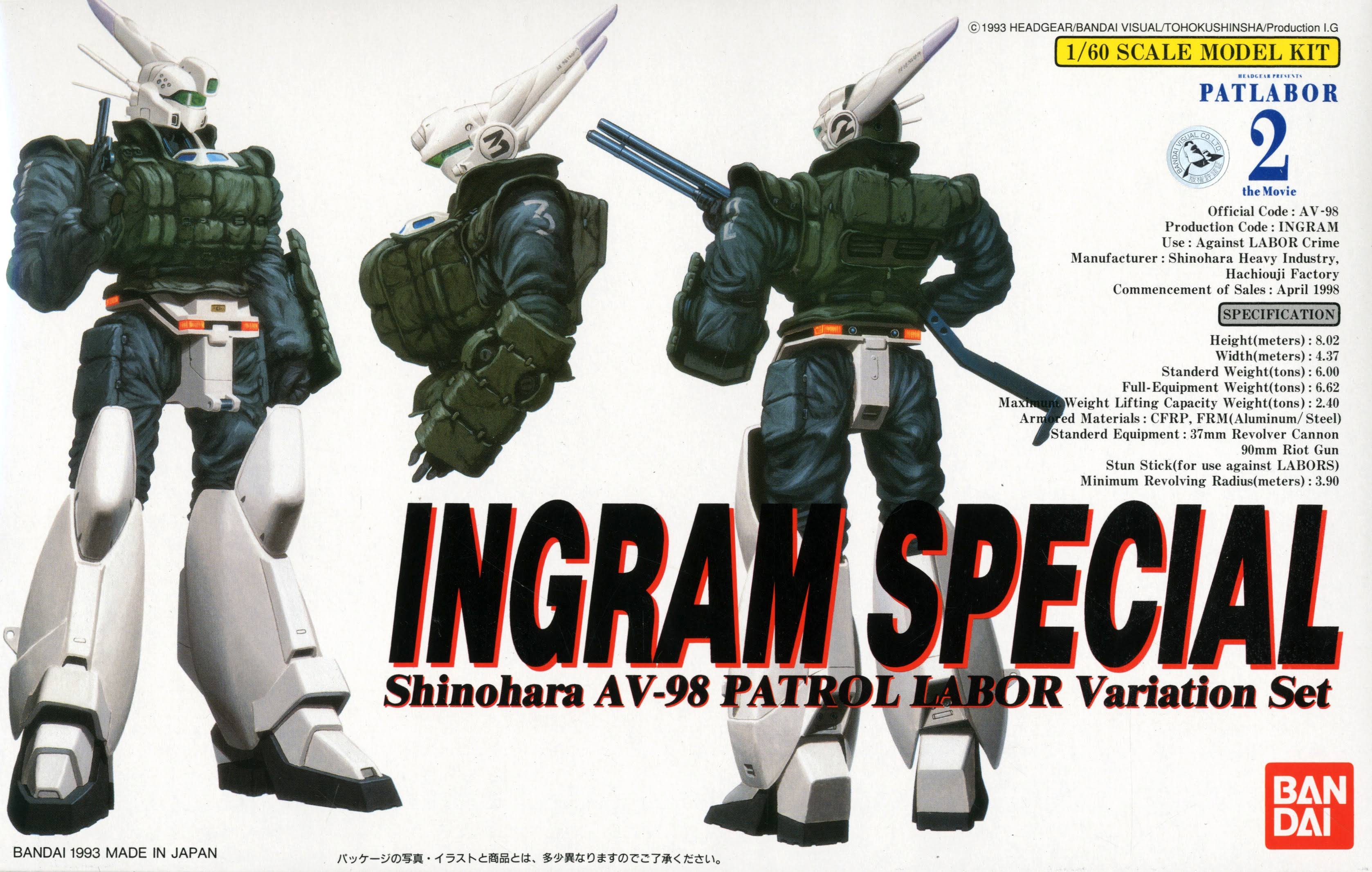 Ingram Special (Plastic Model)