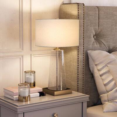 Eby 27.5x22 Table Lamp Finish: Brass