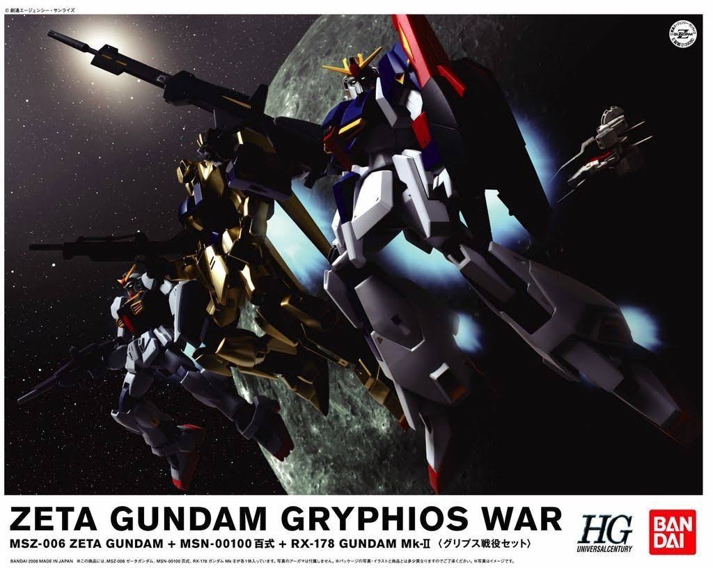 Gundam Zeta Gundam Gryphios War Set HGUC 1/144 Scale