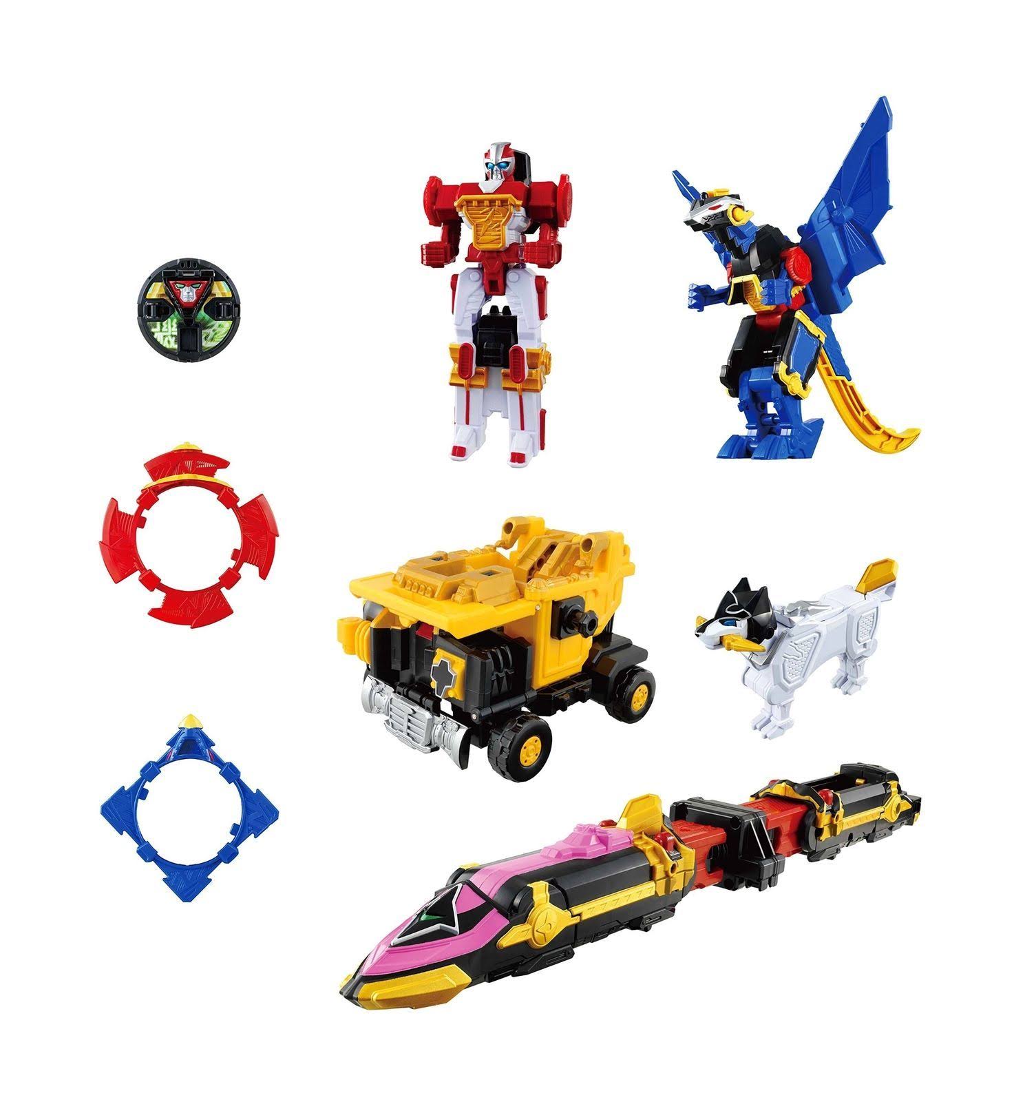 Bandai Power Rangers Shuriken Ninninger Dx Shurikenjin Megazord Toy