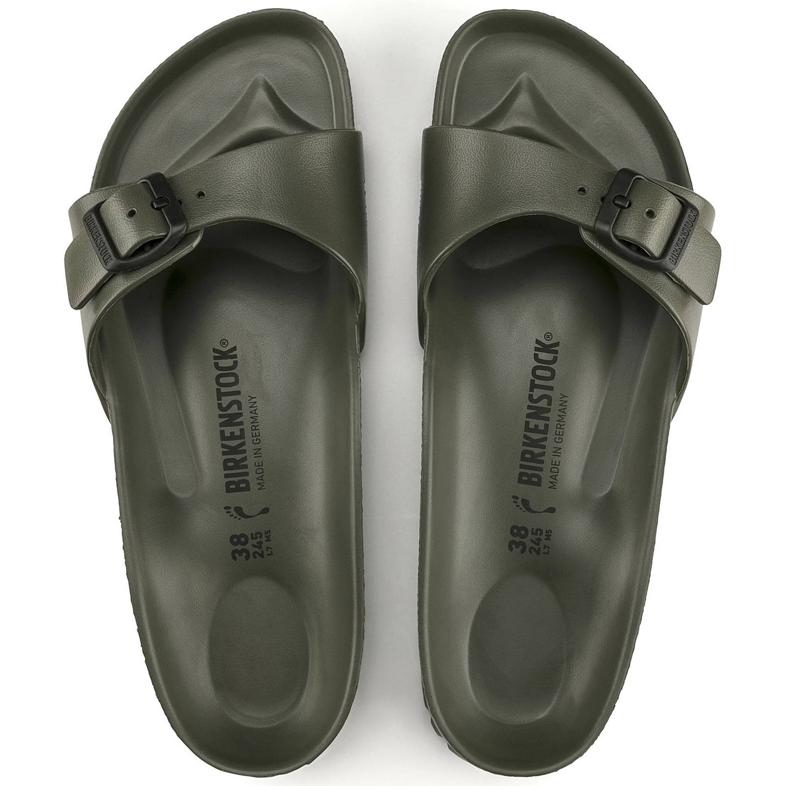 Birkenstock Madrid Eva Khaki One-Strap Sandals