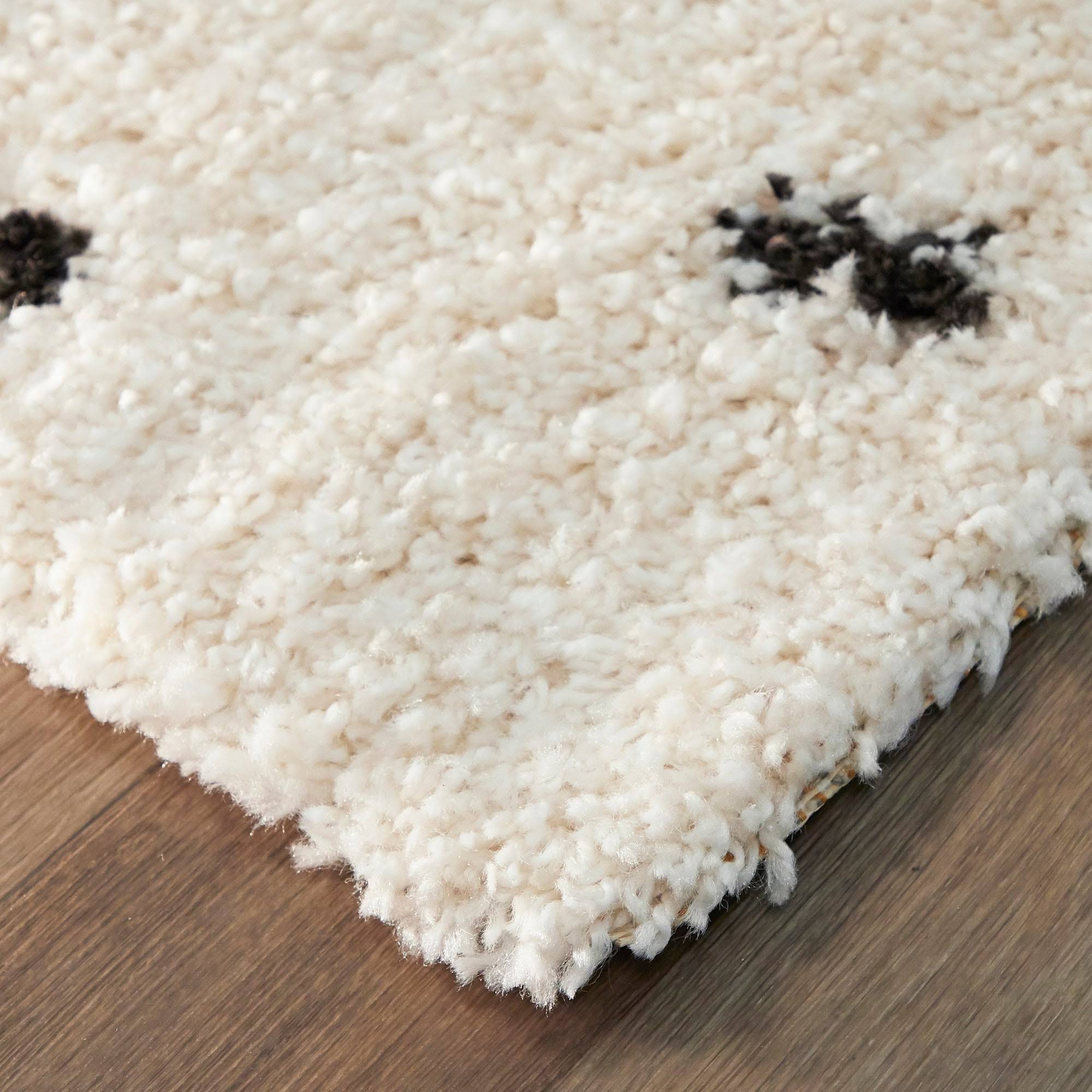 BALTA Taylor Burnt Orange 8 ft. x 10 ft. Trellis Shag Area Rug