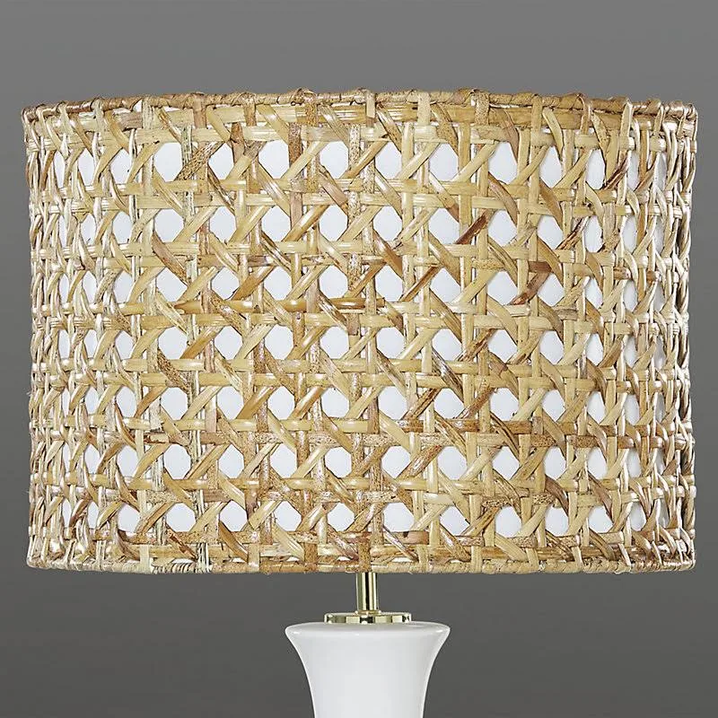 Rattan Lamp Shade 16x22 - Ballard Designs